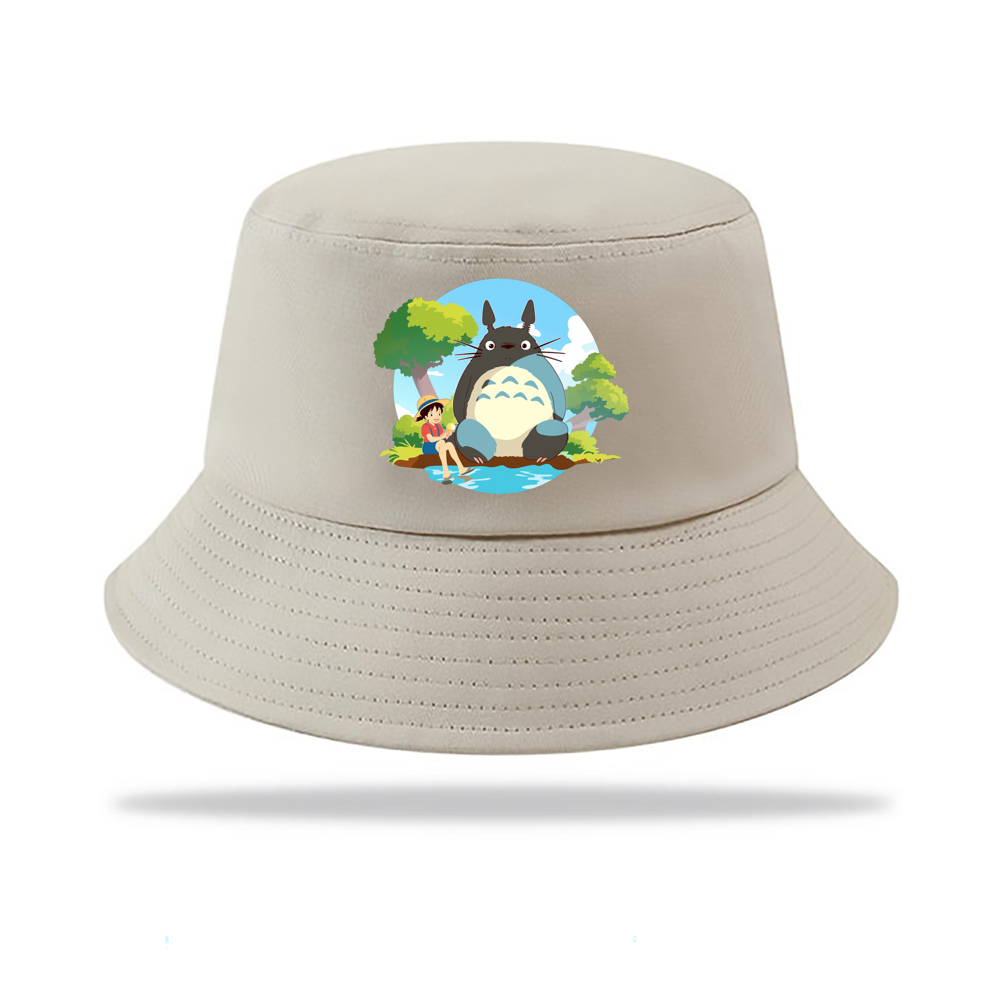 （画像用） となりのトトロ 草壁メイ 草壁サツキ My Neighbor Totoro Satsuki Kusakabe Mei Kusakabe アウトドア日除けバケットハット